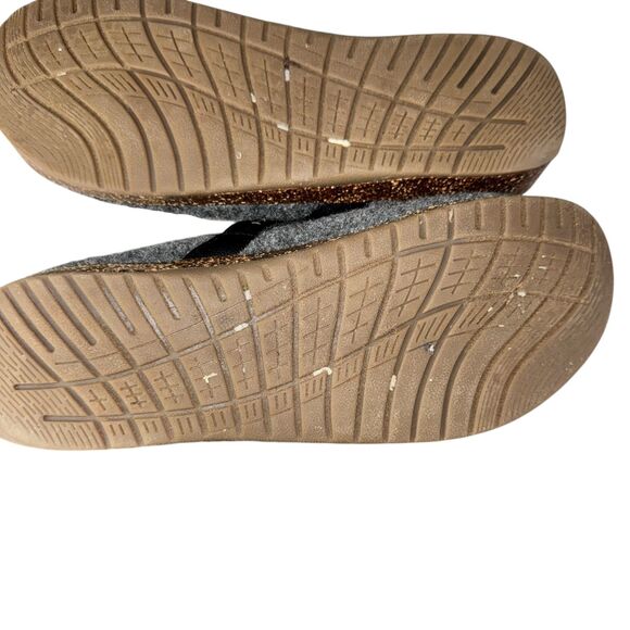 Women's Earth Origins Jenna Clog Slip On Mule Grey Felt Size 12M - Picture 4 of 6